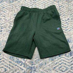Russell Athletic Forest Green Shorts